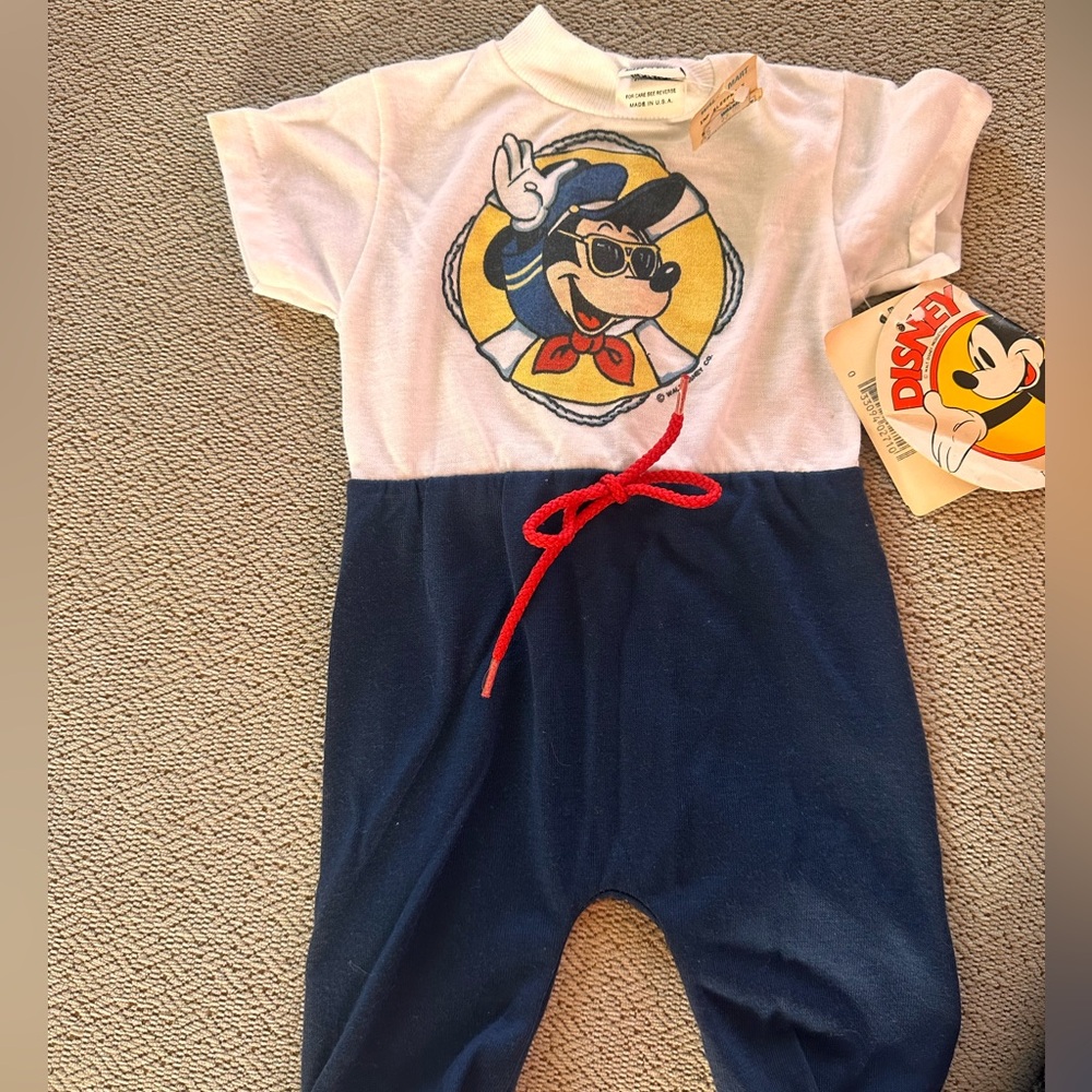 Vintage Mickey Mouse onesie
